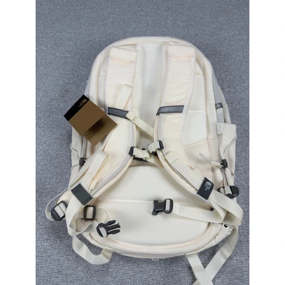 The North Face Women Borealis Luxe Backpack Gardenia White Rose Gold NF0A81E7OUC